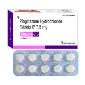 Piocare 7.5mg Tablet Pioglitazone