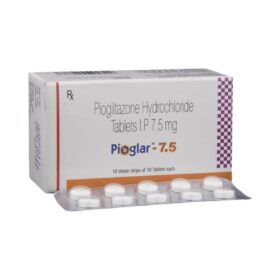 Pioglitazone 7.5mg Tablet Pioglar