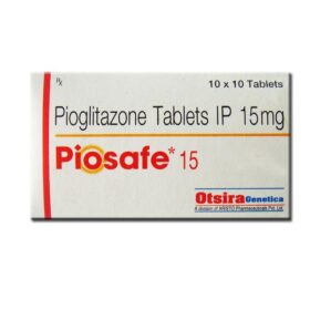 Pioglitazone 15mg Tablet Piosafe