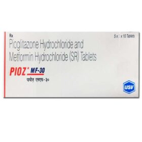 Pioglitazone 30mg Tablet Pioz MF 30