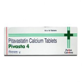 Pitavastatin 4mg Tablet Pivasta