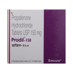 Propafenone 150mg Tablet Pradil