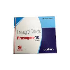 Prasugen 10mg Tablet Prasugrel