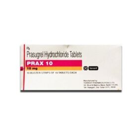 Prasugrel 10mg Tablet Prax