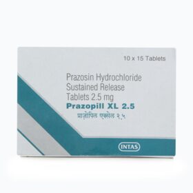 Prazosin 2.5mg Tablet Prazopill XL
