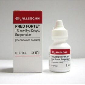 Prednisolone Acetate 1% w / v 10ml Eye drop Pred Forte