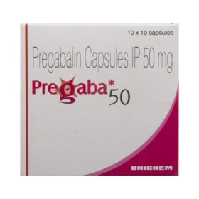 Pregabalin 50mg Capsule Pregaba