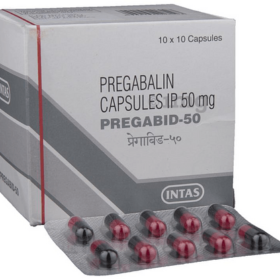 Pregabalin 50mg Capsule Pregabid