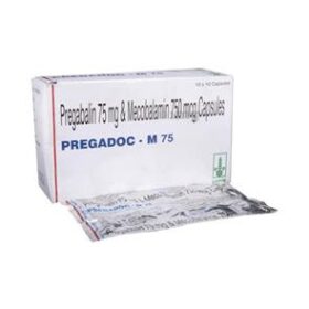 Pregabalin 75mg Capsule Pregadoc M 75