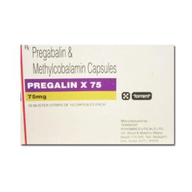 Pregabalin 75mg Capsule Pregalin X 75