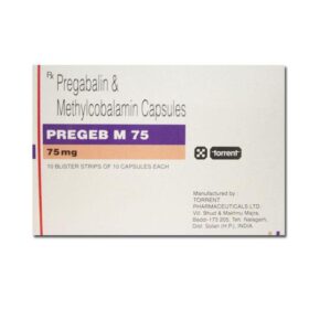 Pregabalin 75mg Capsule Pregeb M 75