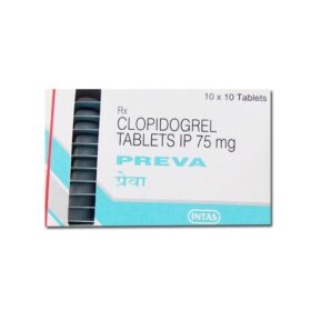 clopidogrel 75mg tabletPreva