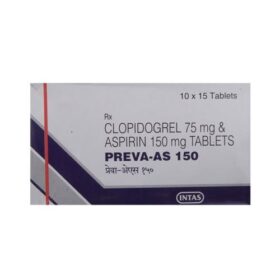 preva as 150m Tablet Clopidogrel