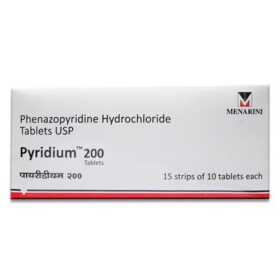 Phenazopyridine 200mg Tablet Pyridium