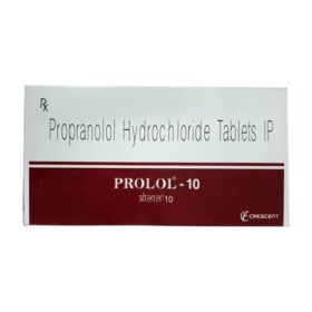 Propanolol 10mg Tablet Prolol