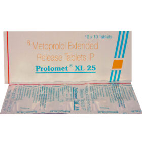 Metoprolol Succinate 23.75mg Tablet Prolomet XL 25