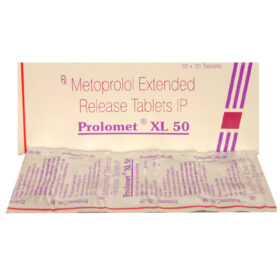 Metoprolol Succinate 47.5mg Tablet Prolomet XL 50