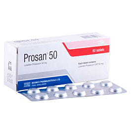 Losartan 50mg Tablet Prosan