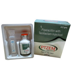 Piperacillin Tazobactum 4000mg+500mg Ptzem Injection