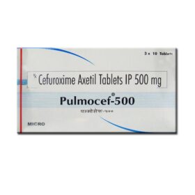 Cefuroxime  500mg Tablet Pulmocef