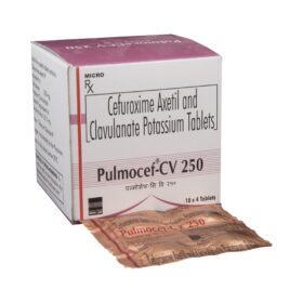 pulmocef cv 250 Tablet Cefuroxime