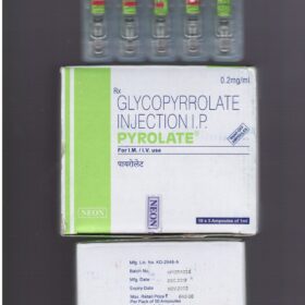 Glycopyrrolate 0.2mg  Injection Pyrolate