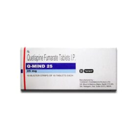 Q Mind  25mg Tablet Quetiapine