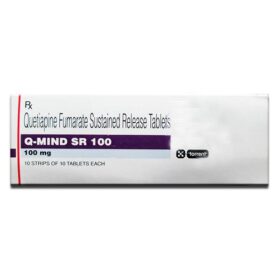 Q Mind Sr 100mg Tablet Quetiapine
