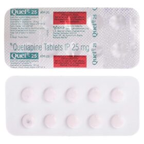 Quel  25mg Tablet Quetiapine