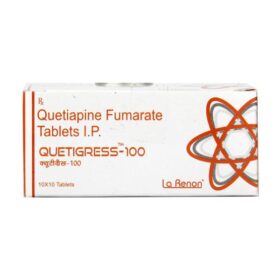 Quetigress  100mg Tablet Quetiapine