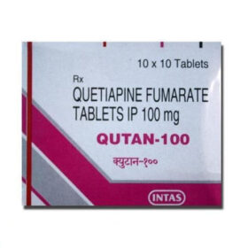 Qutan 100mg Tablet Quetiapine