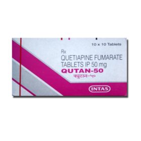 qutan 50mg Tablet Quetiapine