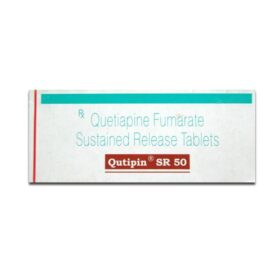 Quetiapine 50mg Tablet Qutipin SR