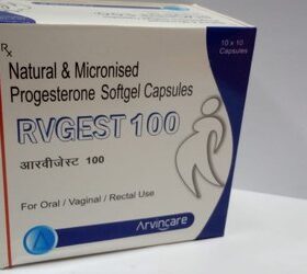 Progesterone 100mg Capsule RVGEST