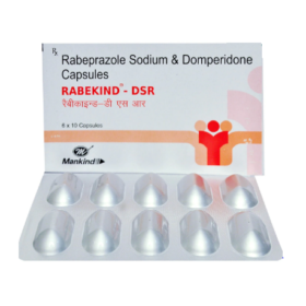 Domperidone+Rabeprazole 30mg+20mg Rabekind DSR Capsule