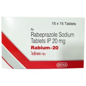 Raberprazole 20mg Tablet Rabium