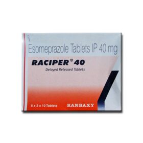 Esomeprazole 40mg Tablet Raciper