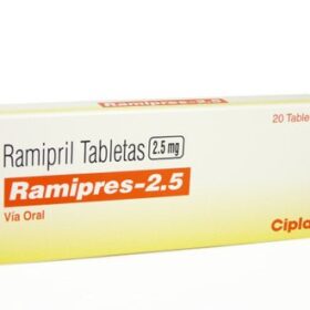Ramipril 2.5mg Tablet Ramipres