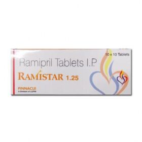 Ramipril 1.25mg Tablet Ramistar