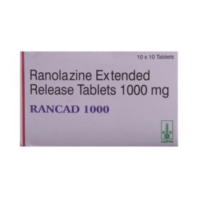Ranolazine 1000mg Tablet Rancad