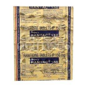Ranitidine 150mg Tablet Rantac
