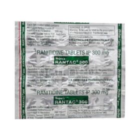 Ranitidine 300mg Tablet Rantac