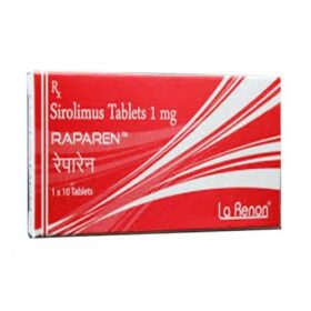 Sirolimus 1mg Tablet Raparen