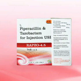 Piperacillin Tazobactum 4000mg+500mg Rapzo 4.5 Injection