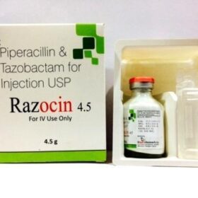 Piperacillin Tazobactum 4000mg+500mg Razocin 4.5 Injection