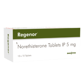 Norethisterone  5mg Tablet Regenor