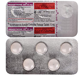 Norethisterone CR15mletg Tab