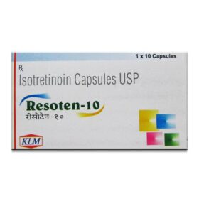 Isotretinoin 10mg Capsule Resoten