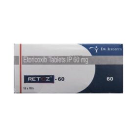 Etoricoxib+Thiocolchicosidein 60mg+4mg Retoz-60 Tablet