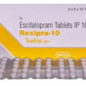 Escitalopram 10mg Tablet Rexipra